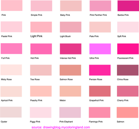 pink-tones